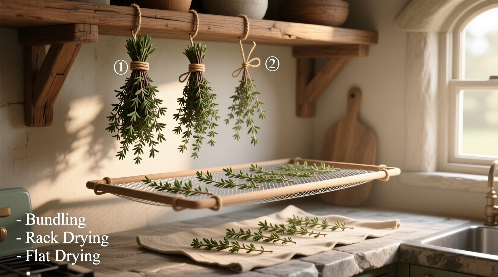 How to Dry Thyme: Best Methods & Tips