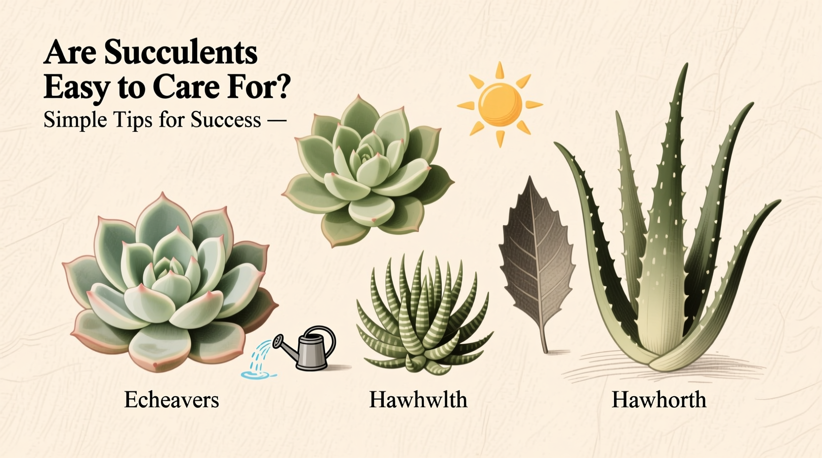 Are Succulents Easy to Care For? Simple Tips for Success