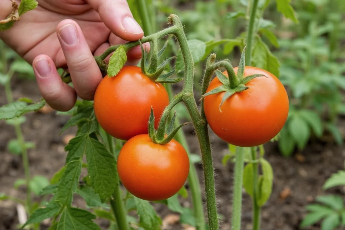 Plant Tomatoes 2x Deeper for Better Roots | TheHomeSprouts
