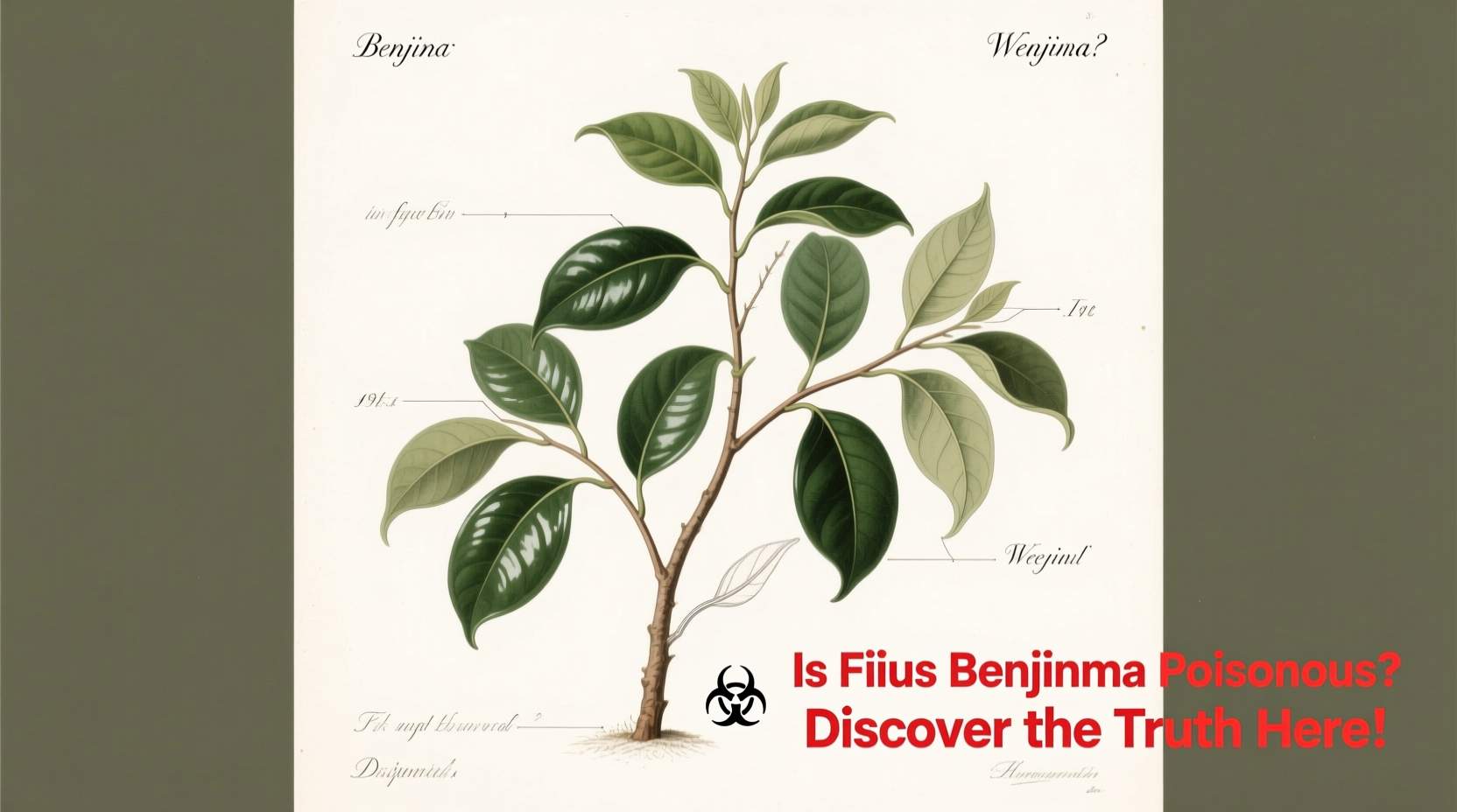 Is Ficus Benjamina Toxic? Safety Guide | TheHomeSprouts