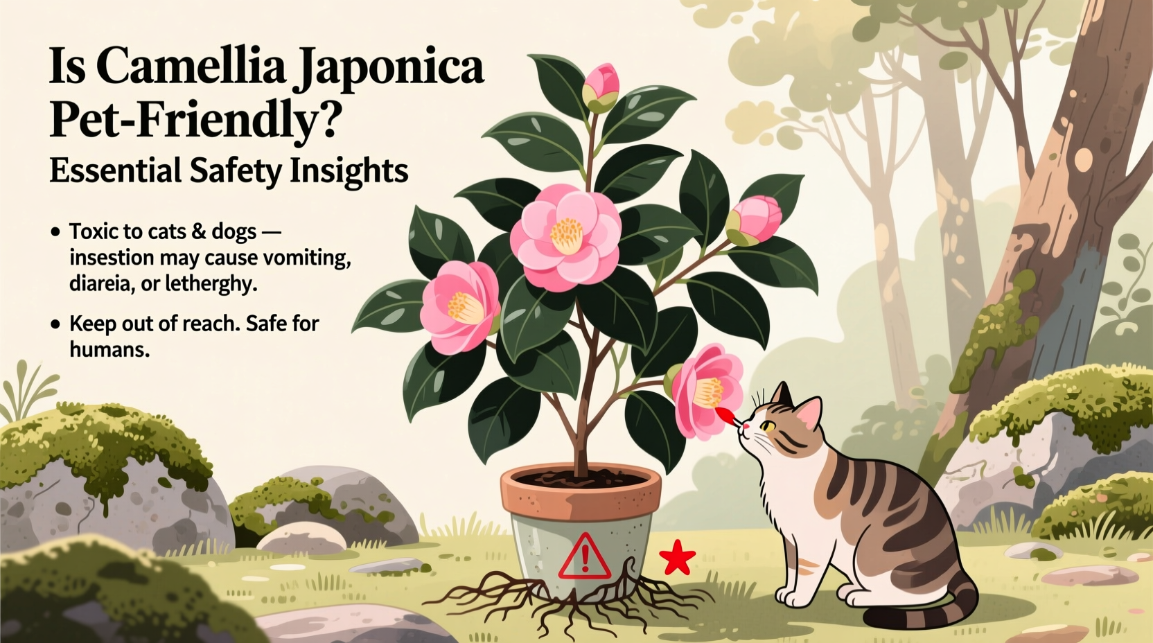 Is Camellia Japonica Safe for Pets? | TheHomeSprouts