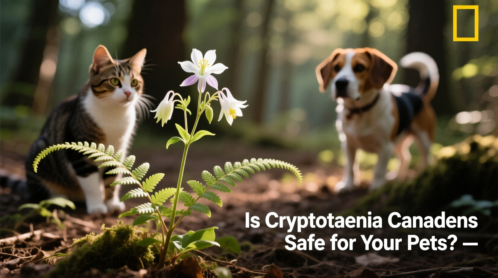 Is Cryptotaenia Canadensis Safe for Pets? | TheHomeSprouts