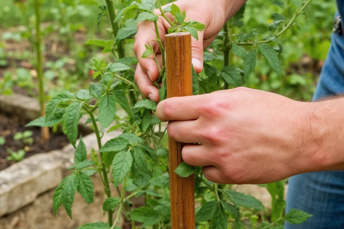5 Ways to Stake Tomatoes Right | TheHomeSprouts