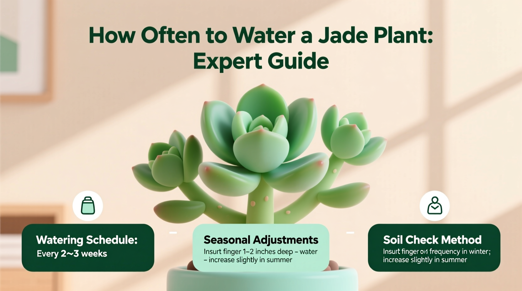 How Often to Water a Jade Plant: Expert Guide