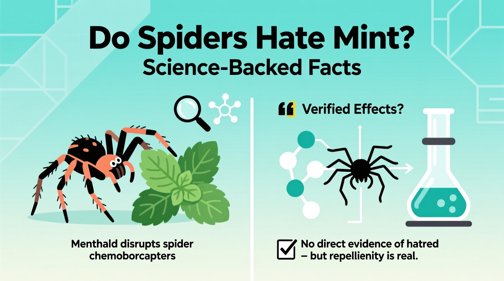 Do Spiders Hate Mint? Science-Backed Facts