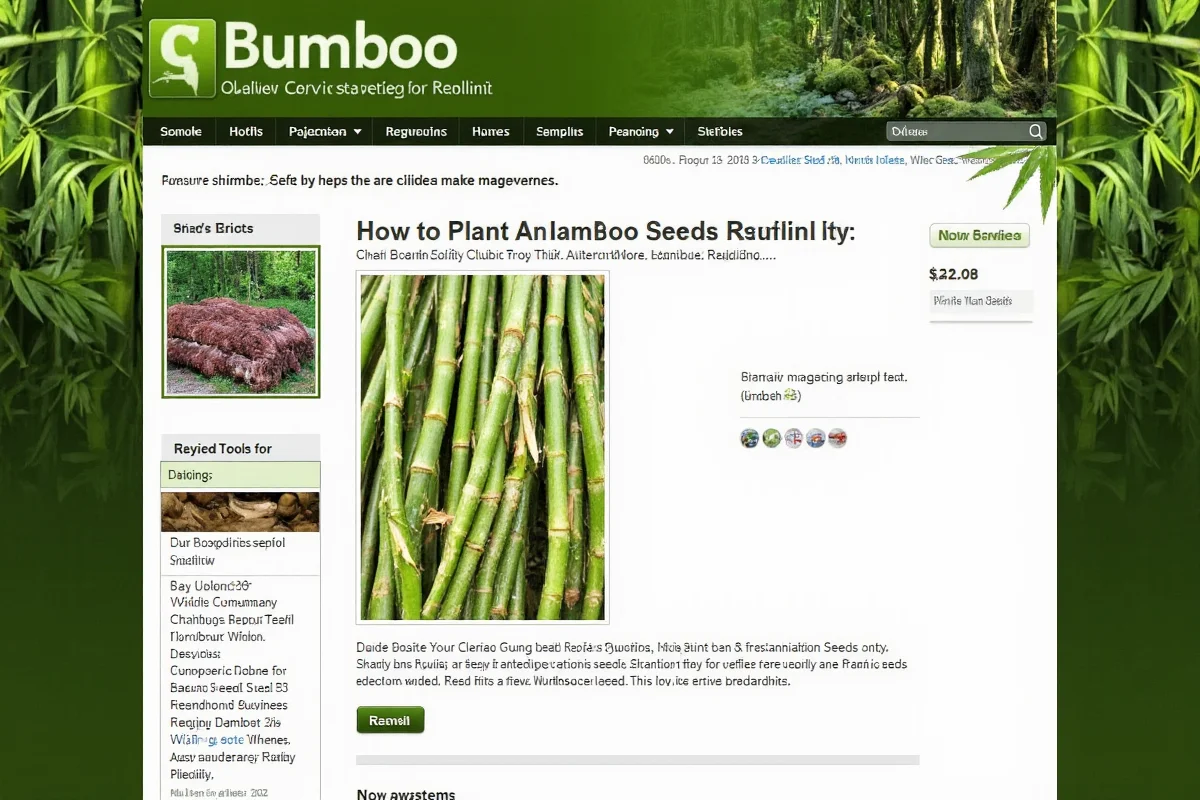 Grow Bamboo from Seeds: 5 Pro Tips | TheHomeSprouts