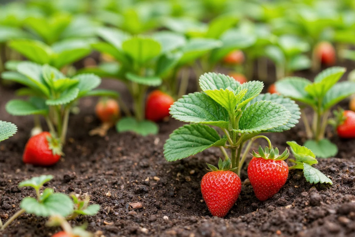 Strawberry Spacing Guide: 12-18 Inches | TheHomeSprouts