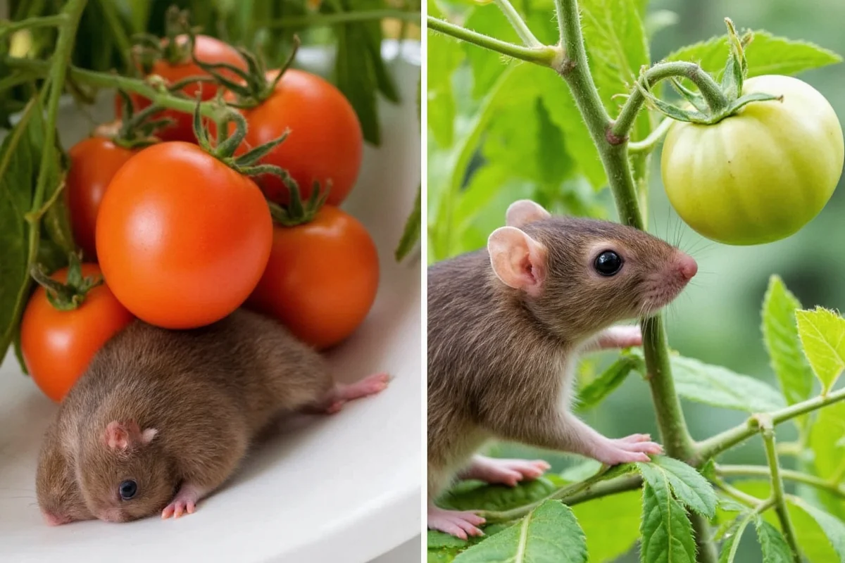 Stop Rats Eating Tomatoes | TheHomeSprouts