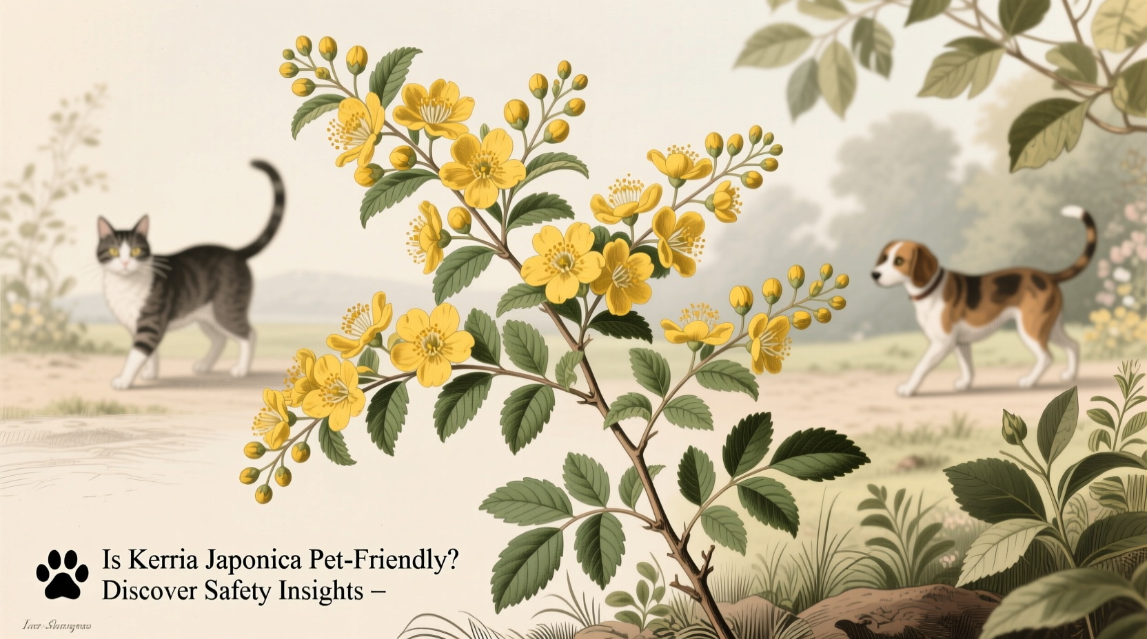Is Kerria Japonica Safe for Pets? | TheHomeSprouts