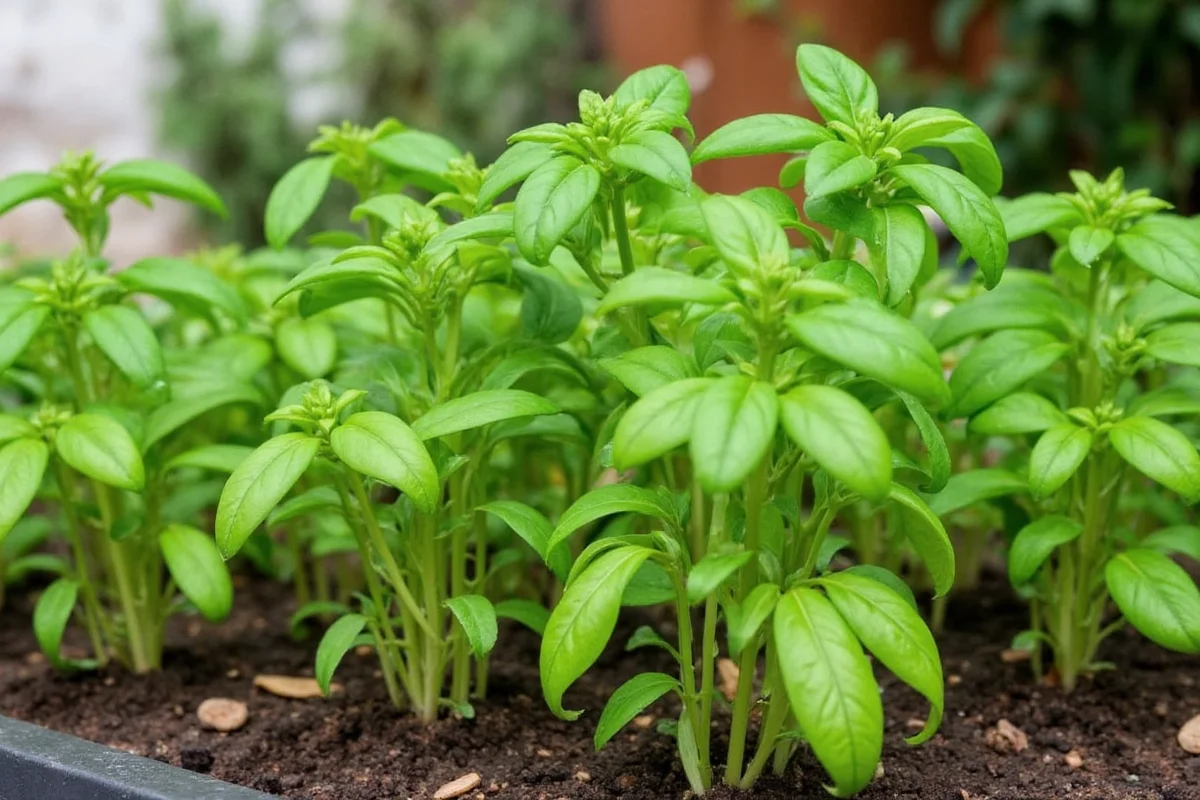 Plant Basil Seeds 1/4 Deep | TheHomeSprouts