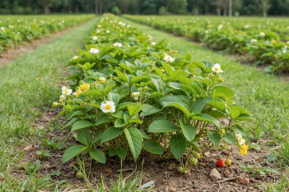 Strawberry Spacing Guide: 12-18 Inches | TheHomeSprouts