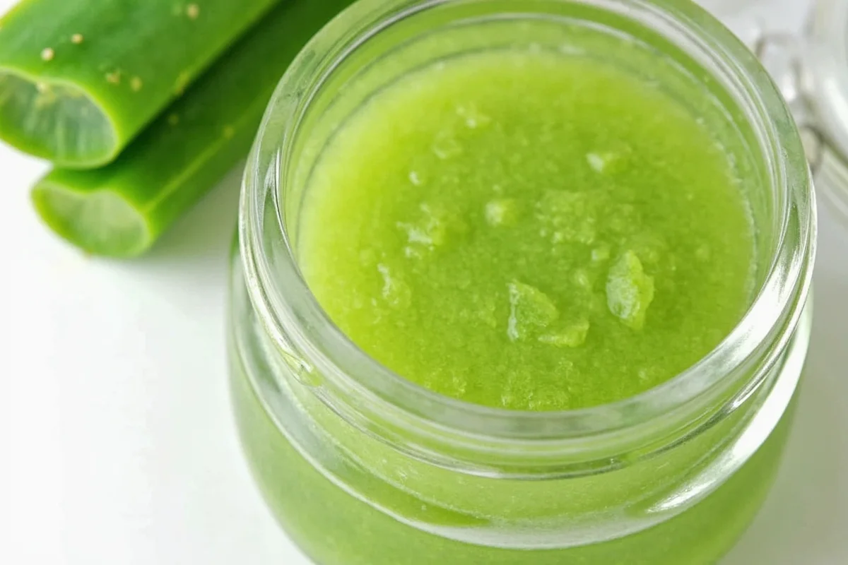 Extract Aloe Vera Gel in 3 Steps | TheHomeSprouts