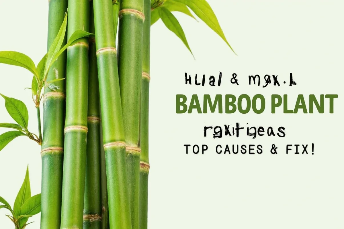 5 Reasons Your Bamboo Plant Dies | TheHomeSprouts