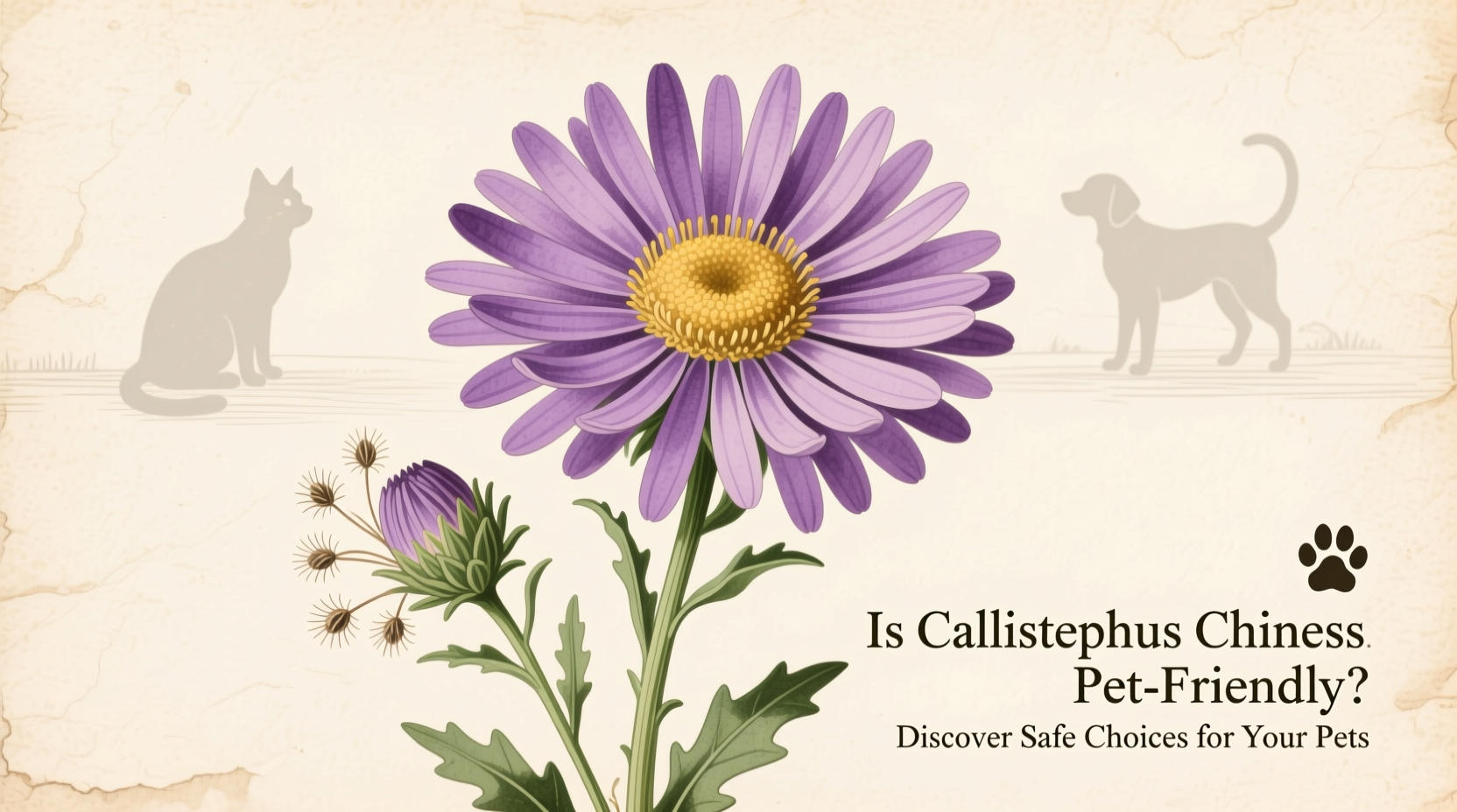 Is Callistephus Chinensis Safe for Pets? | TheHomeSprouts