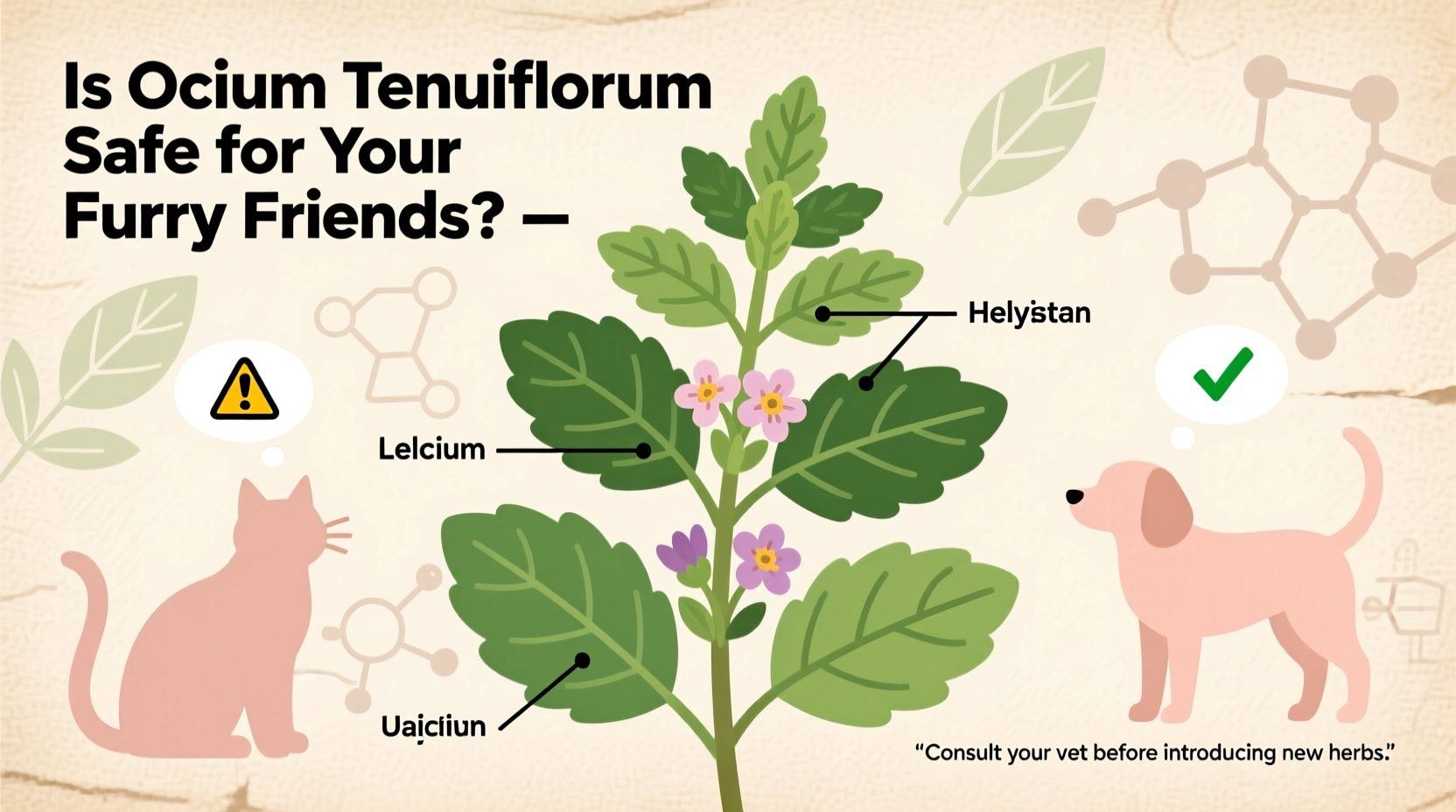 Is Holy Basil Safe for Pets? | TheHomeSprouts