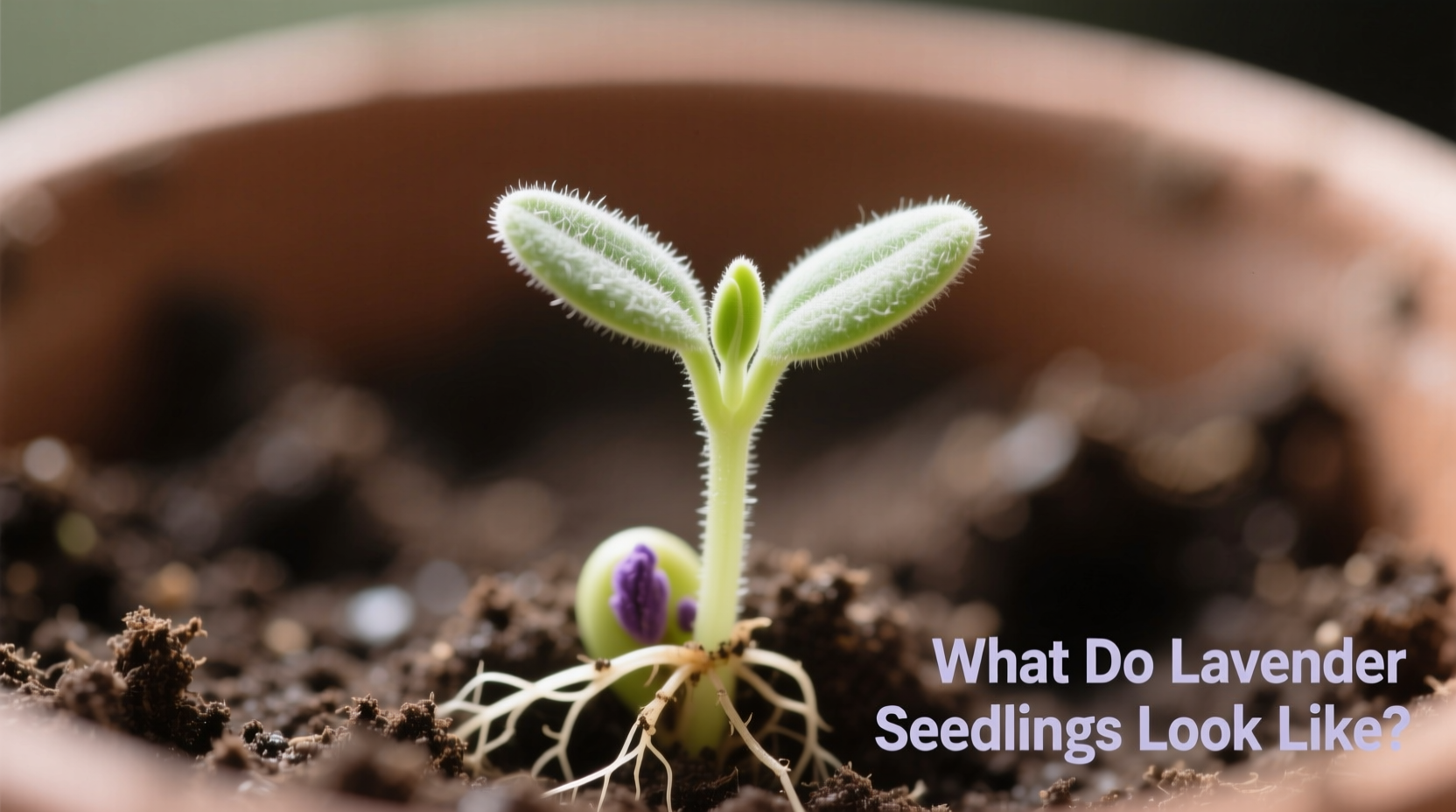What Do Lavender Seedlings Look Like?