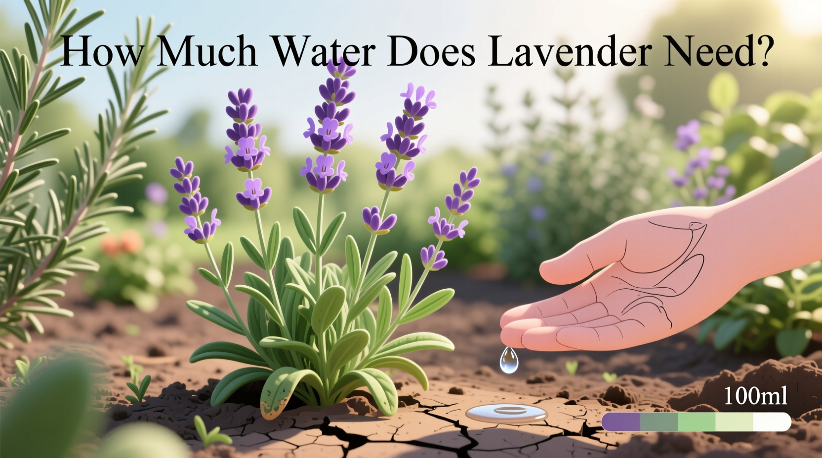 How Much Water Does Lavender Need?