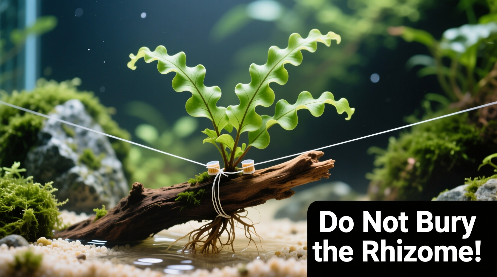 How to Plant Java Fern in Aquarium Safely