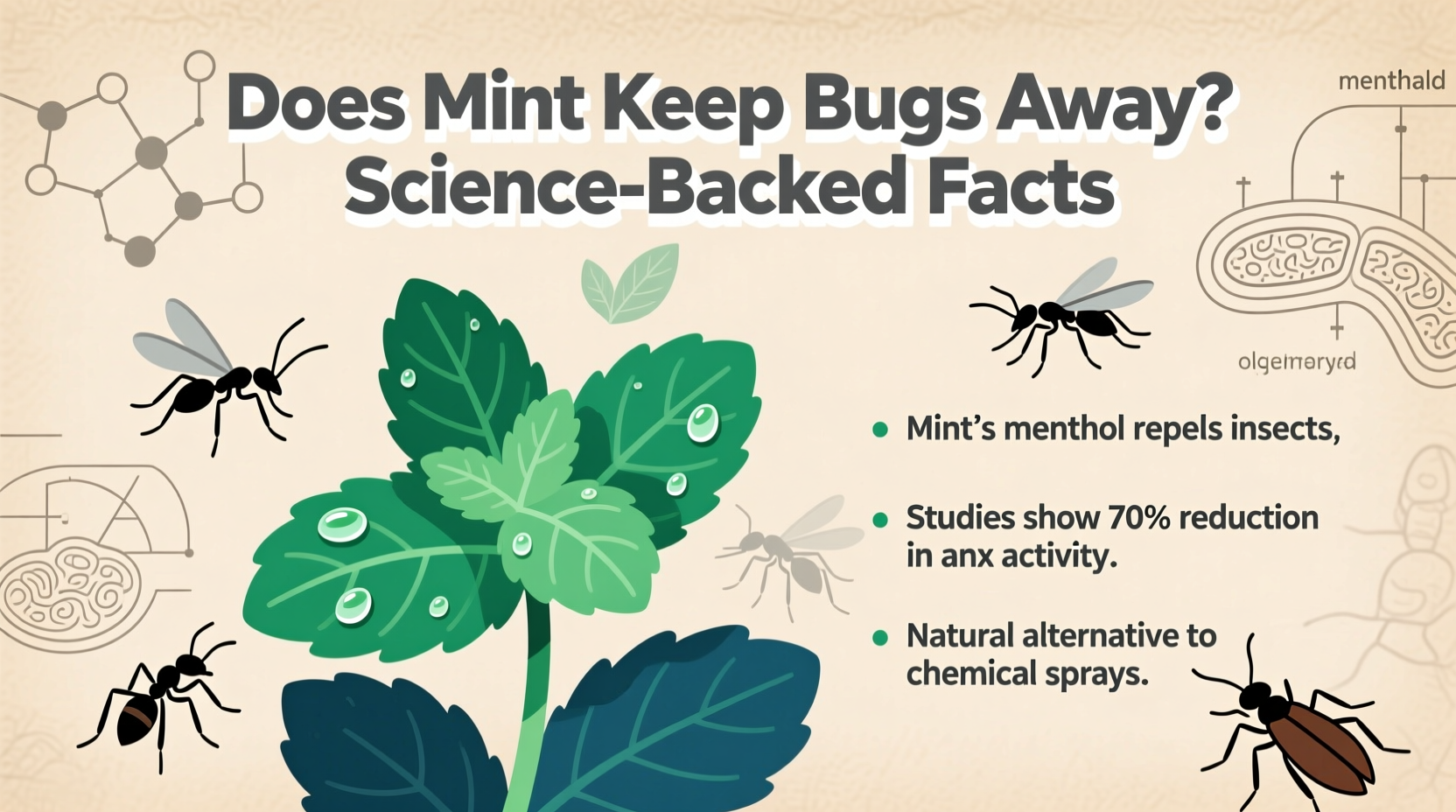 Does Mint Keep Bugs Away? Science-Backed Facts
