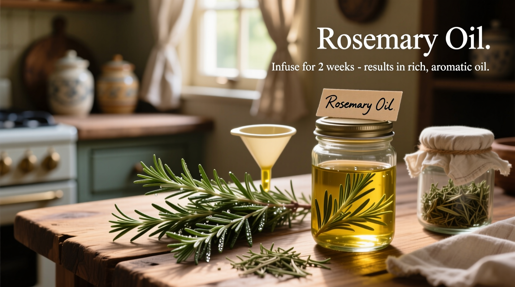 How to Make Rosemary Oil at Home Easily