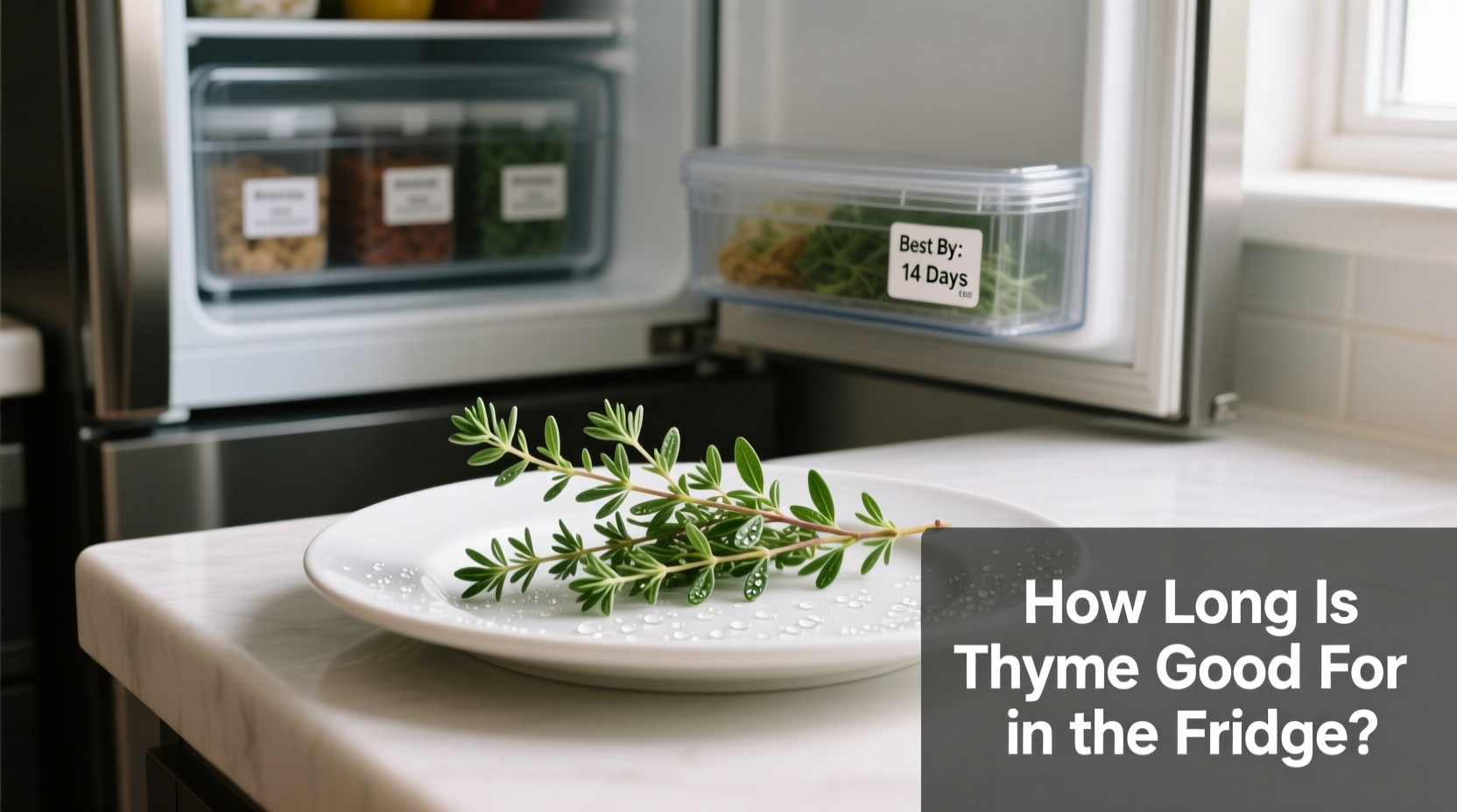 How Long Is Thyme Good for in the Fridge?