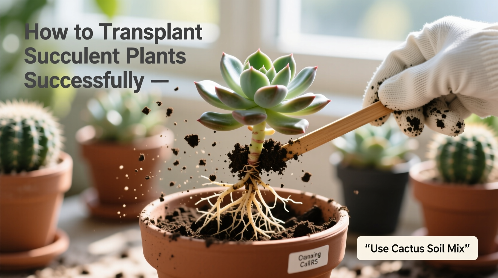 How to Transplant Succulent Plants Successfully