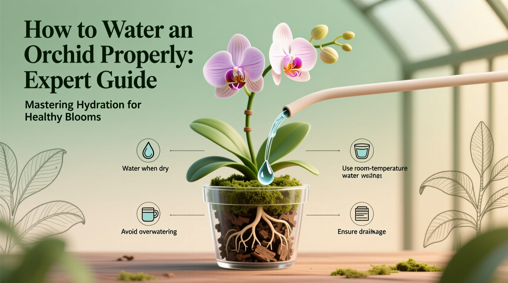 How to Water an Orchid Properly: Expert Guide