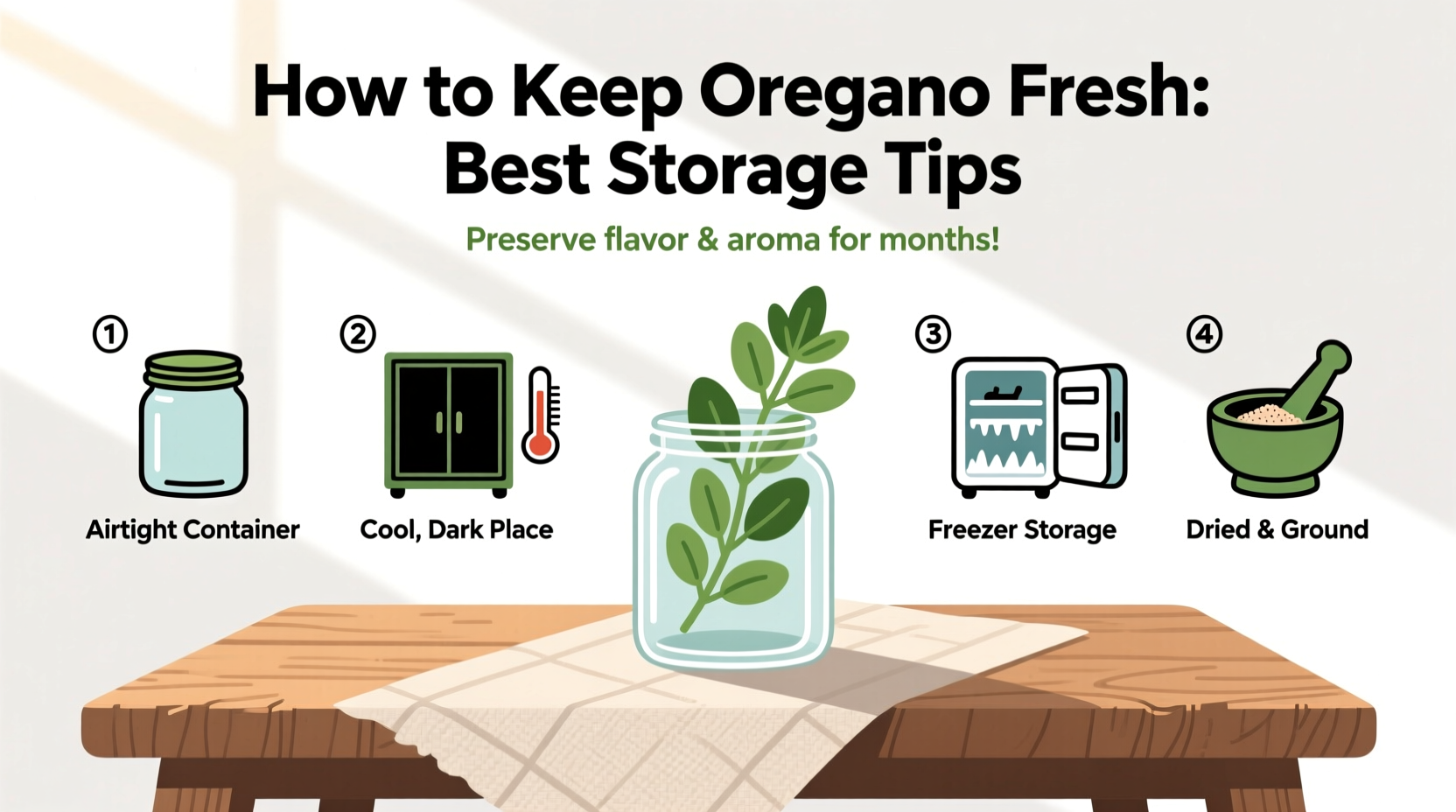 How to Keep Oregano Fresh: Best Storage Tips