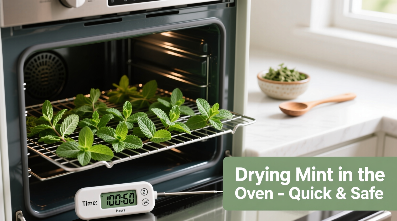 How to Dry Mint in the Oven Quickly & Safely
