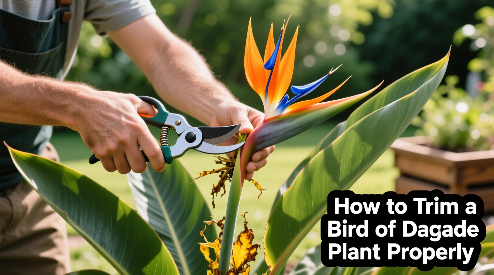 How to Trim a Bird of Paradise Plant Properly