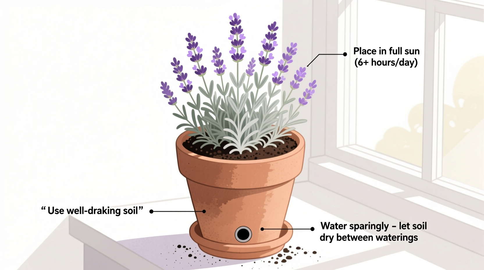 How to Grow Potted Lavender Successfully