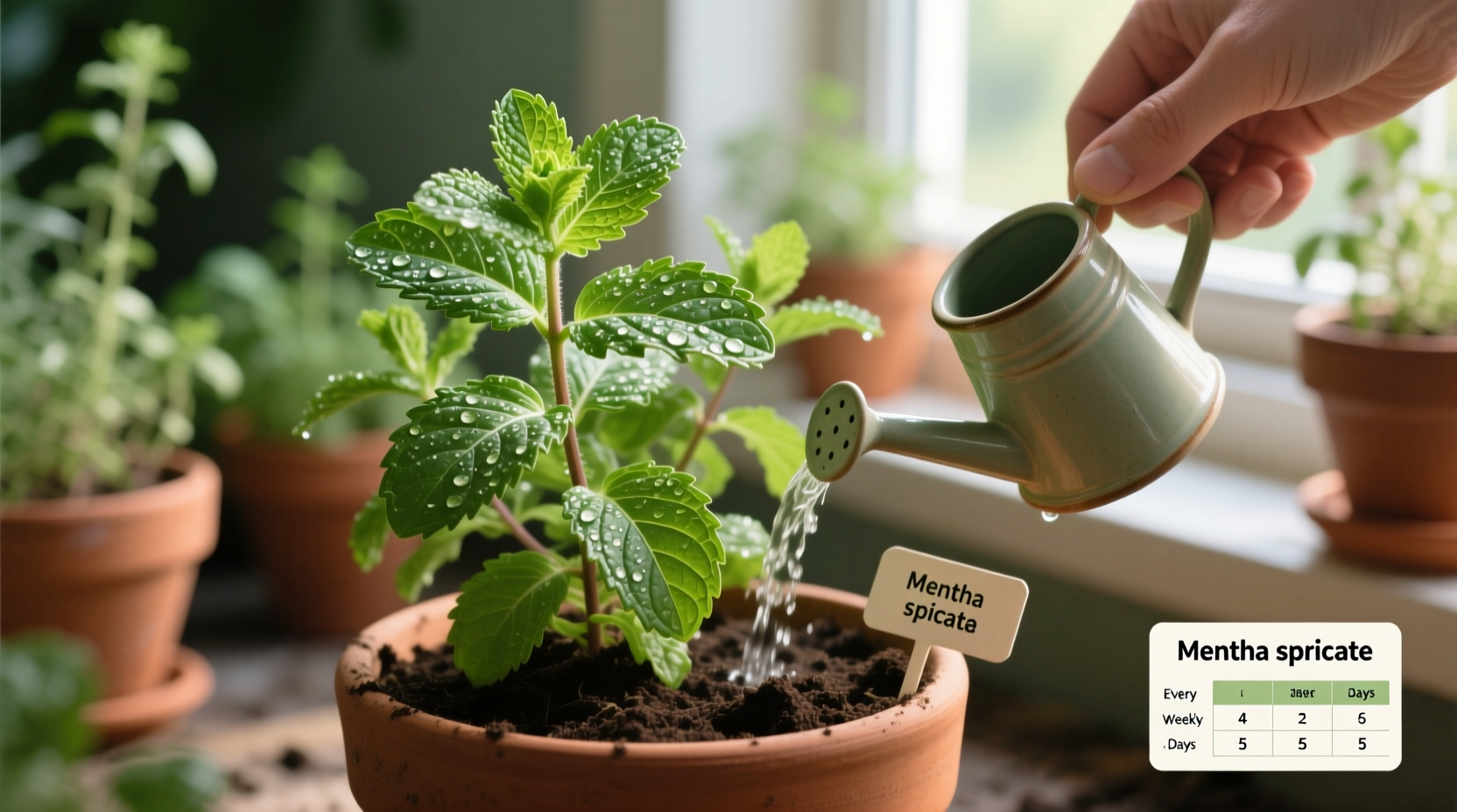 How to Water Mint: Best Practices & Schedule