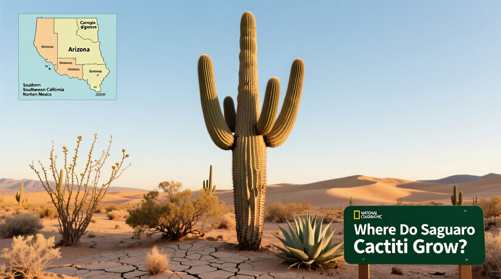Where Do Saguaro Cactus Grow? Habitat & Range Explained
