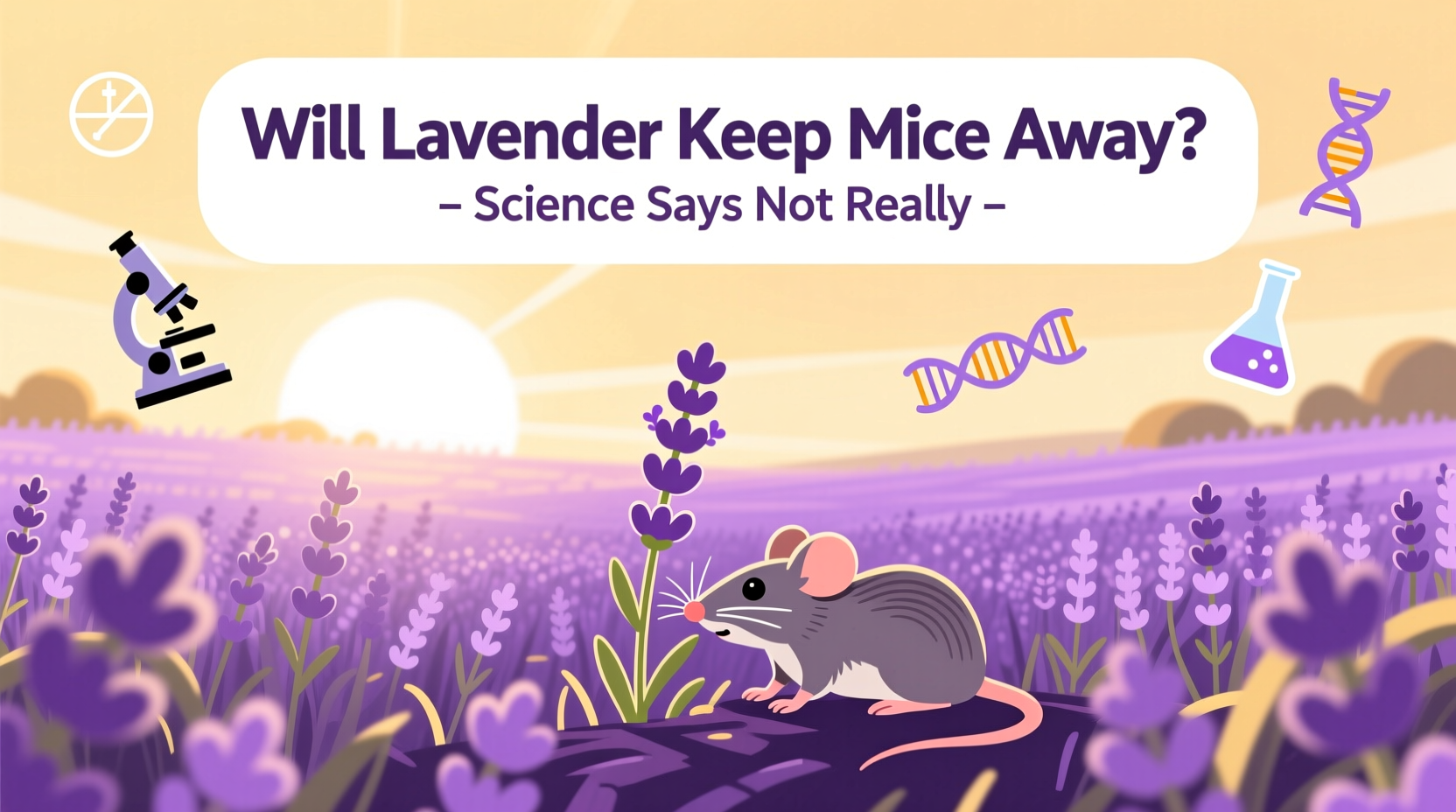 Will Lavender Keep Mice Away? Science Says Not Really