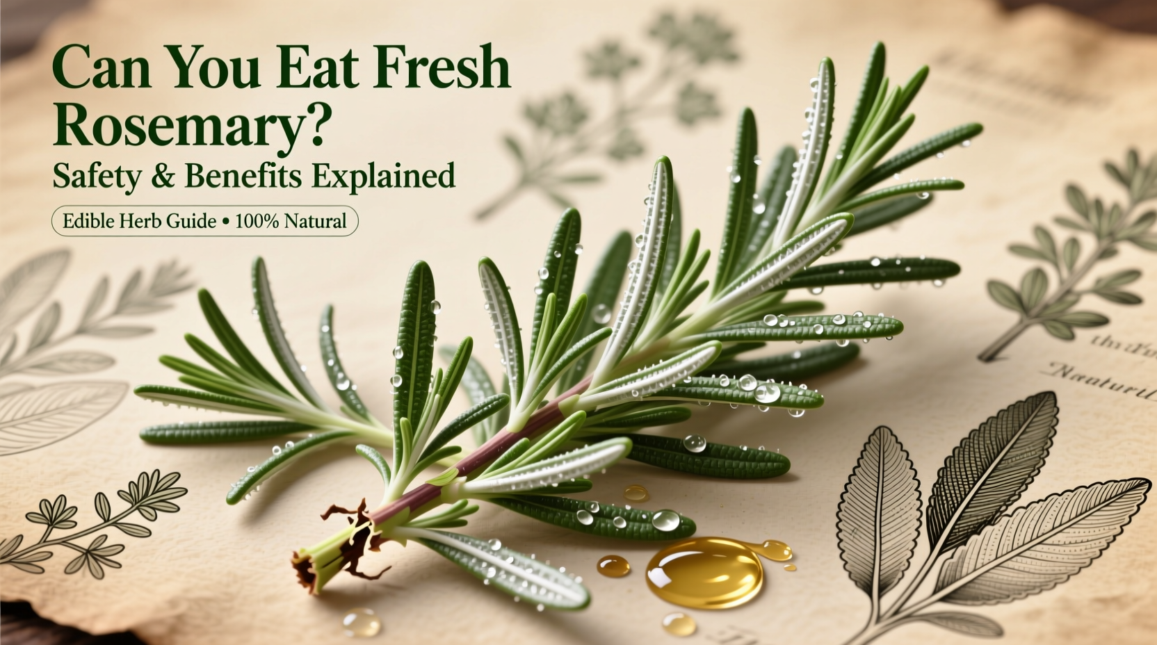 Can You Eat Fresh Rosemary? Safety & Benefits Explained
