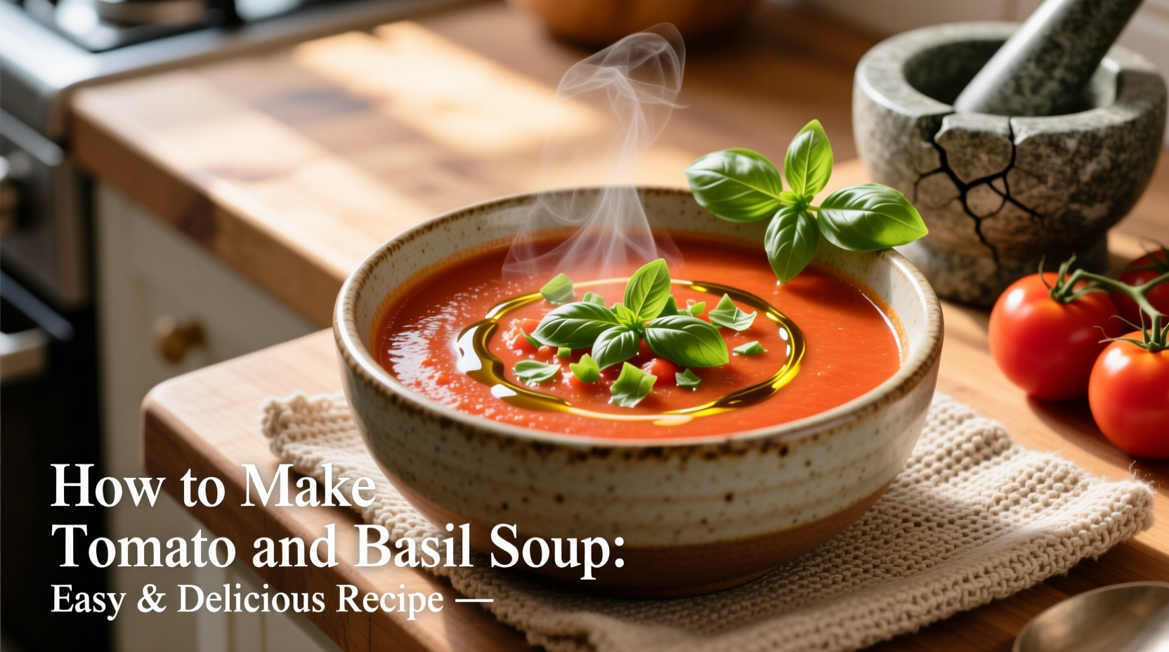 How to Make Tomato and Basil Soup: Easy & Delicious Recipe