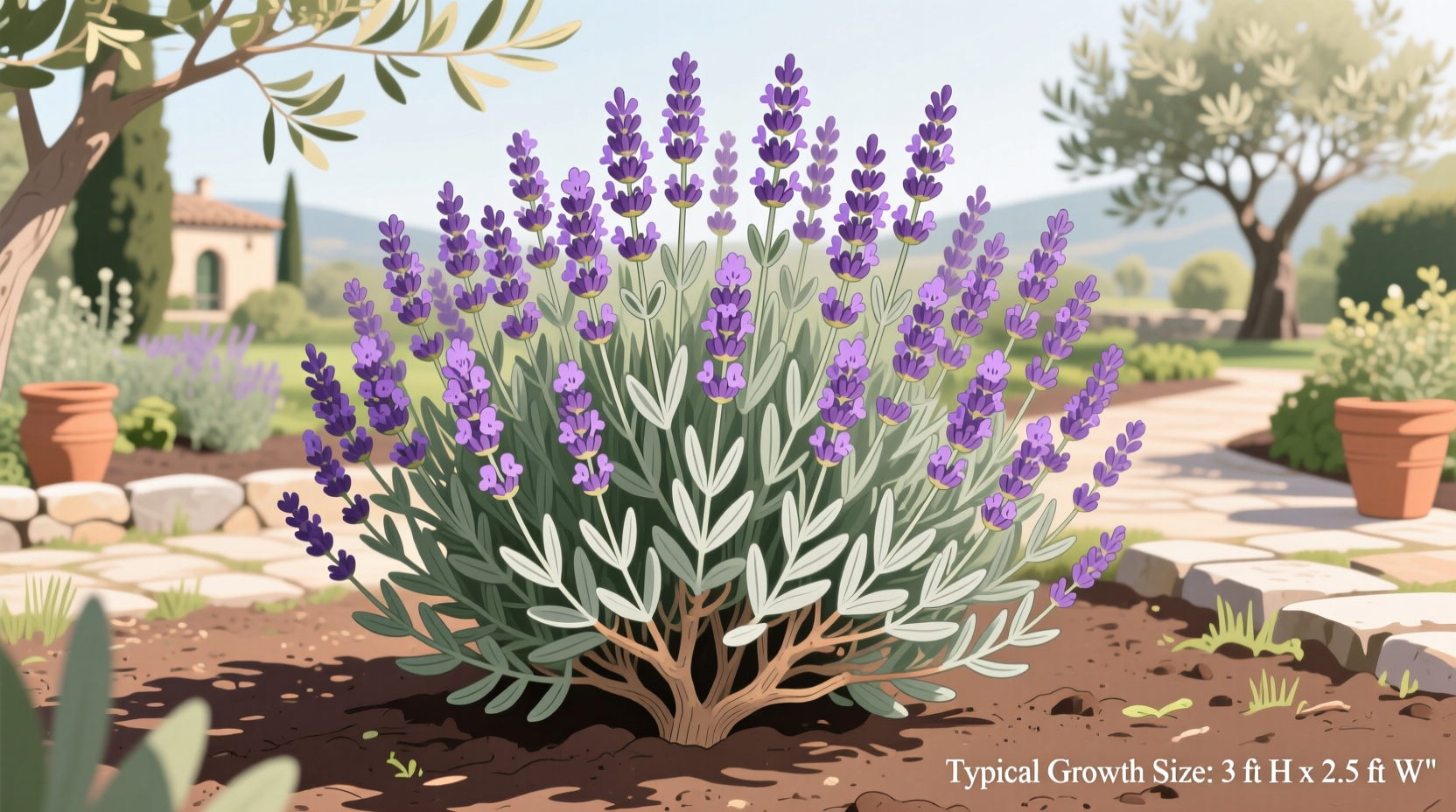 How Big Does a Lavender Plant Grow?