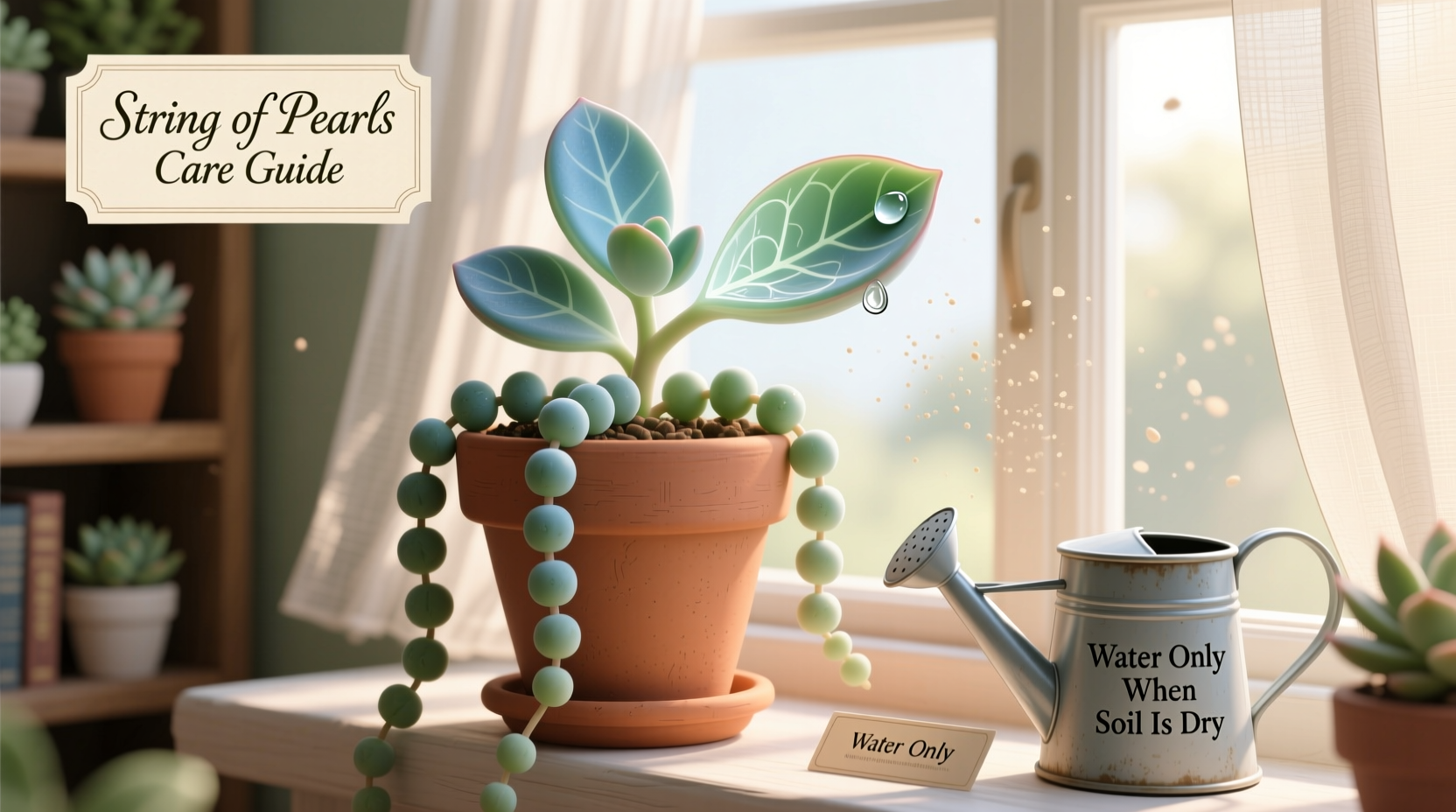 How to Care for String of Pearls Plants