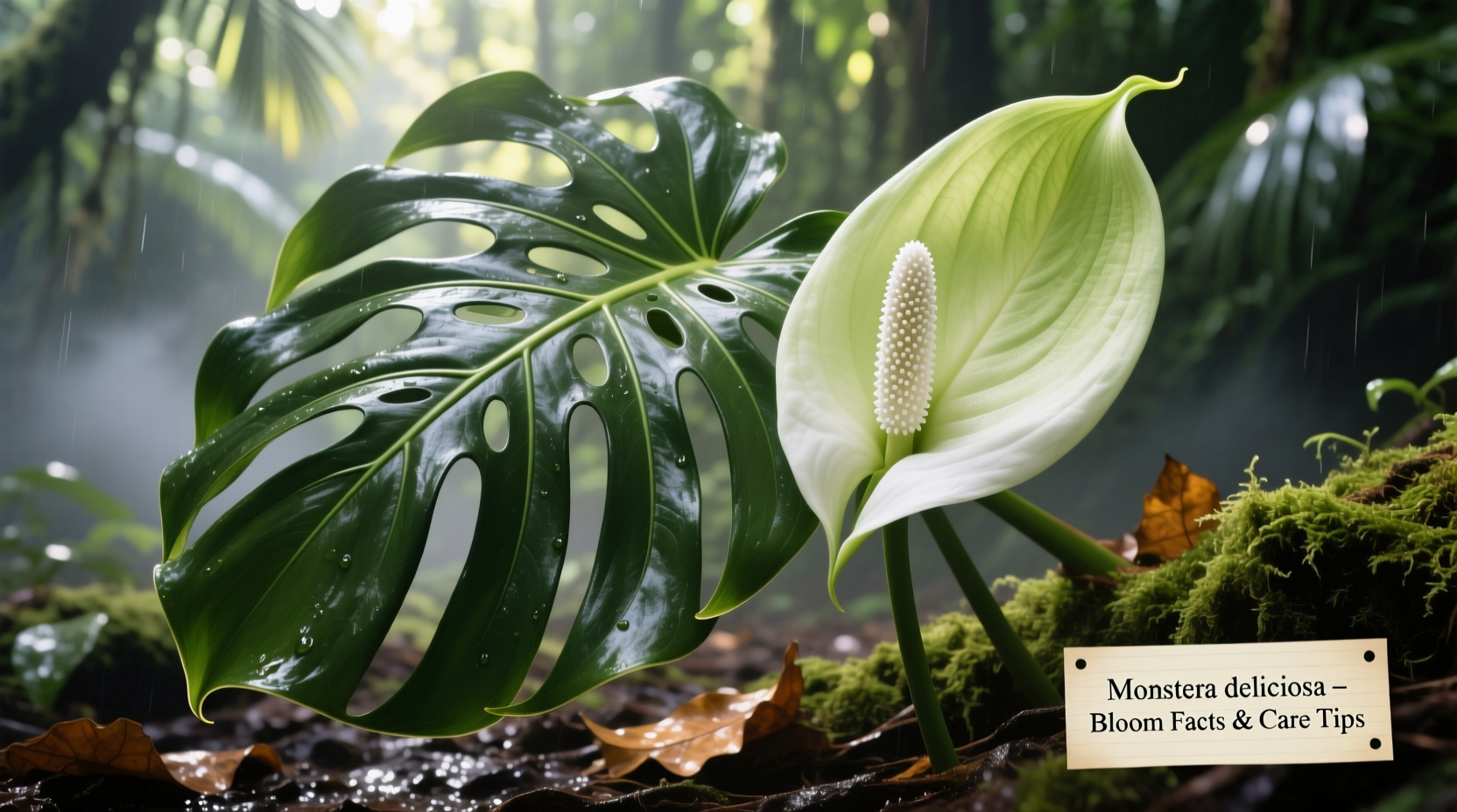 Do Monstera Deliciosa Flower? Bloom Facts & Care Tips
