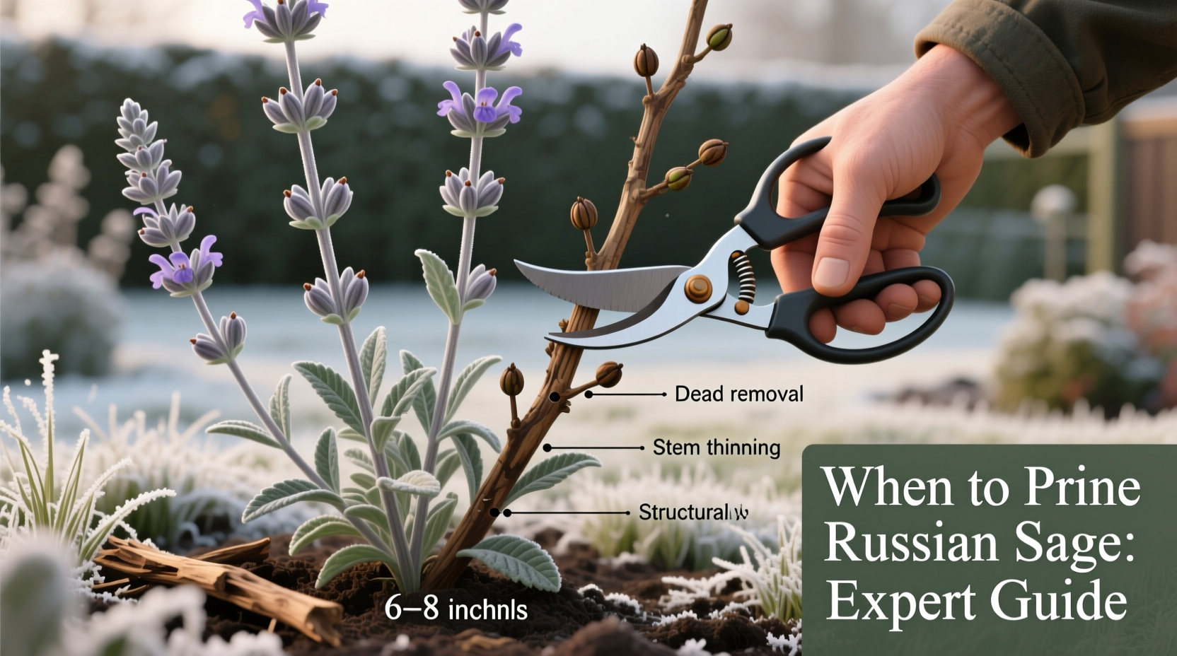 When to Prune Russian Sage: Expert Guide