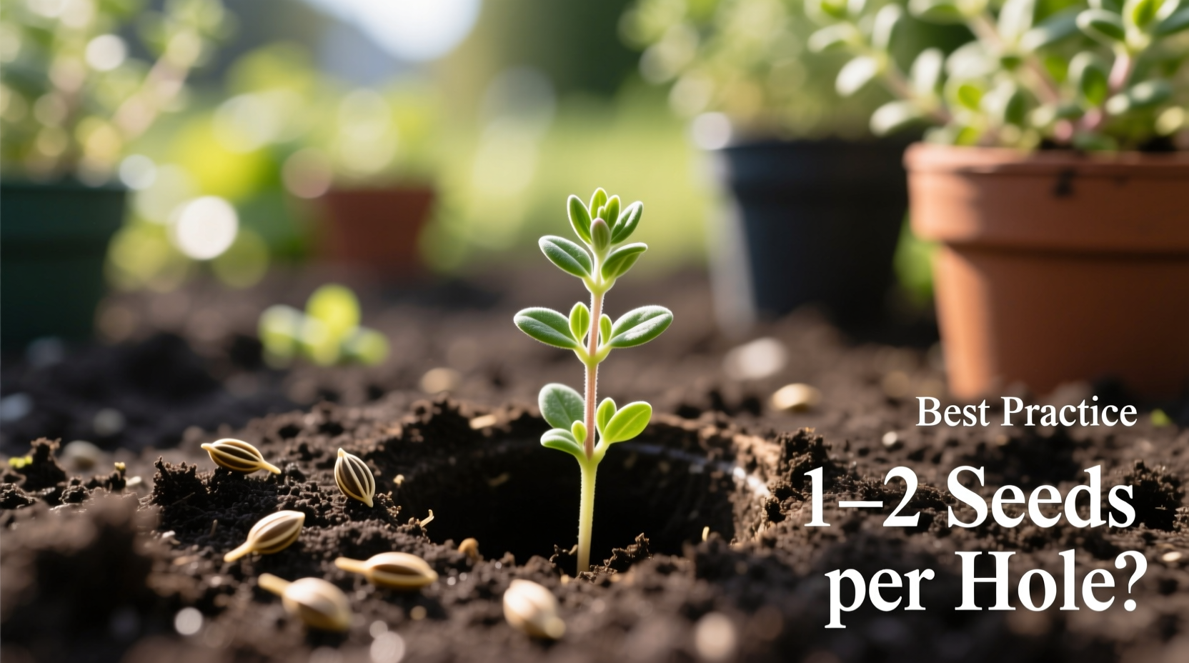 How Many Thyme Seeds Per Hole? (Best Practice)