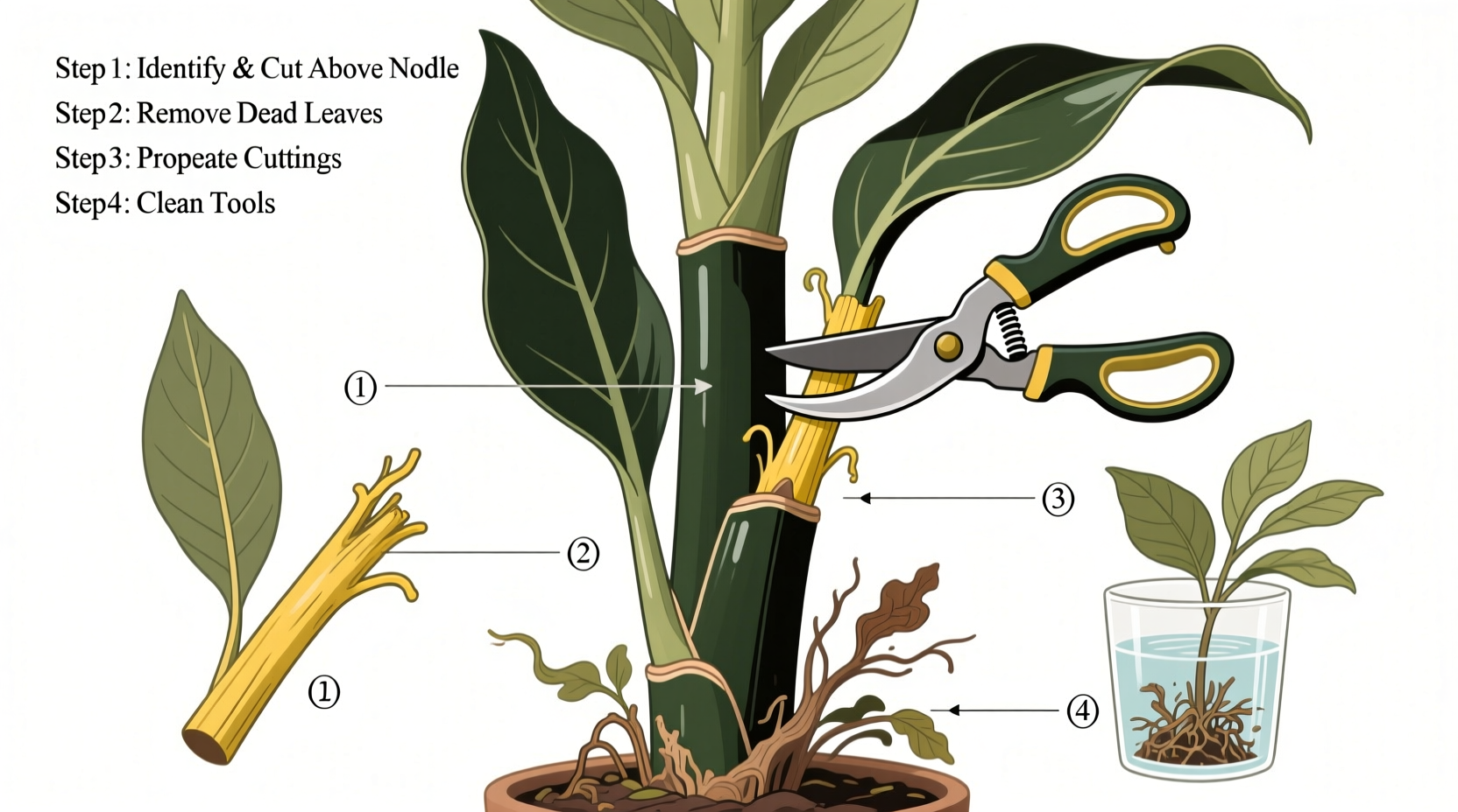 How to Trim a ZZ Plant: Step-by-Step Guide