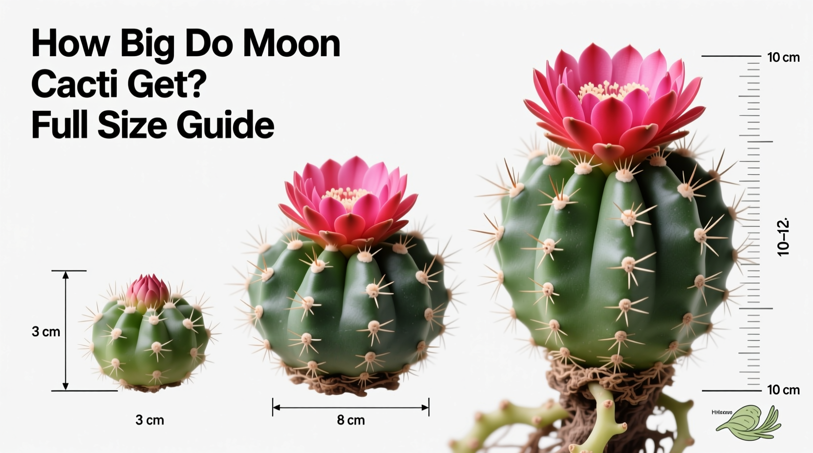How Big Do Moon Cactus Get? Full Size Guide