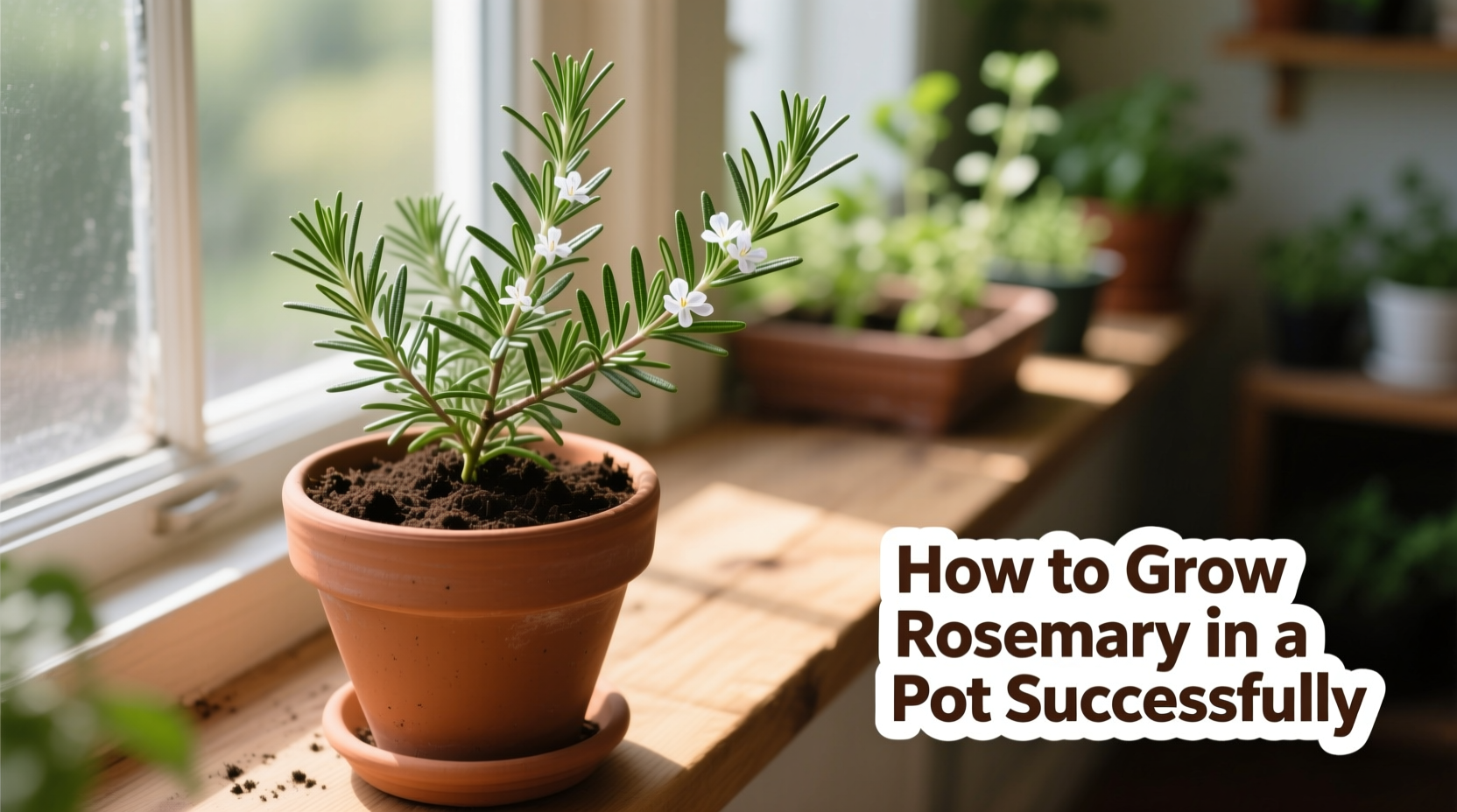 How to Grow Rosemary in a Pot Successfully