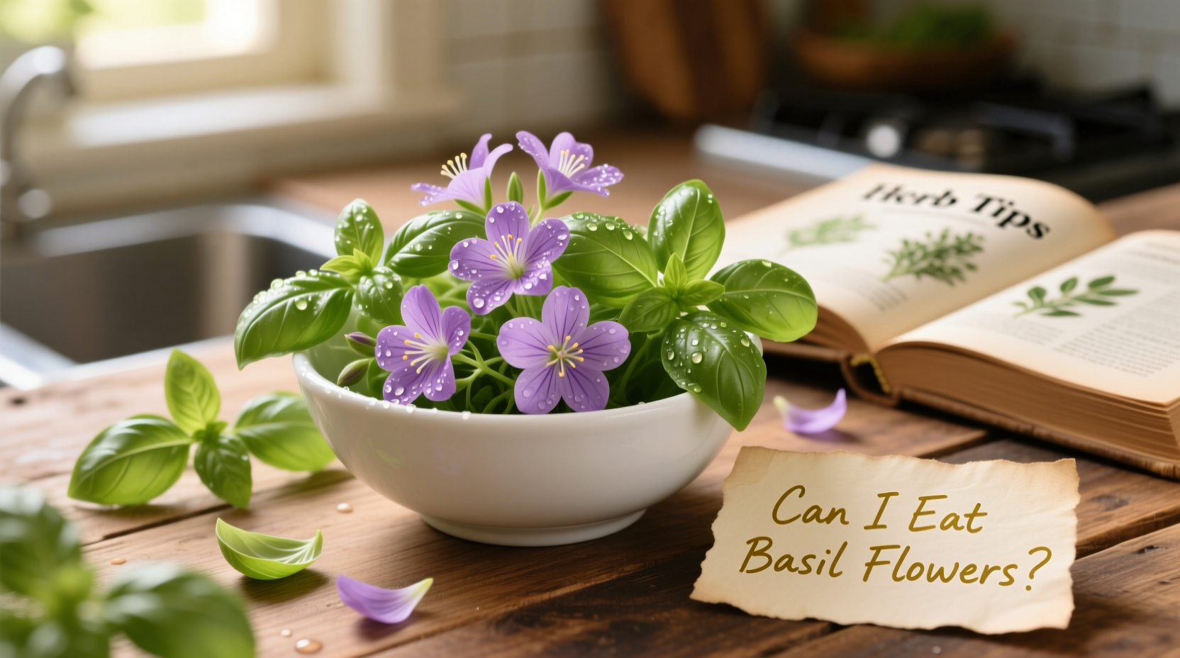 Can I Eat Basil Flowers? Yes — Here's How & Why