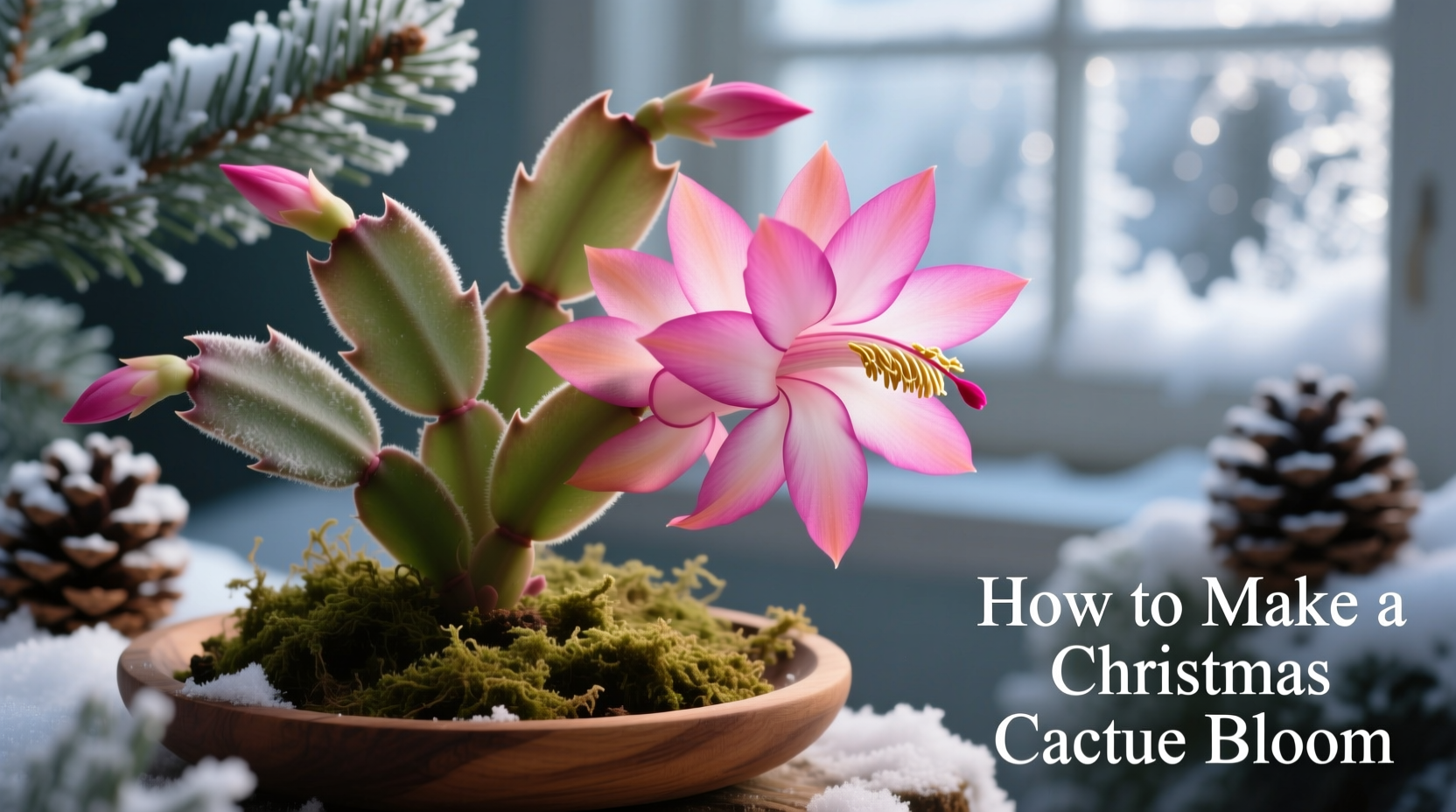 How to Make a Christmas Cactus Bloom