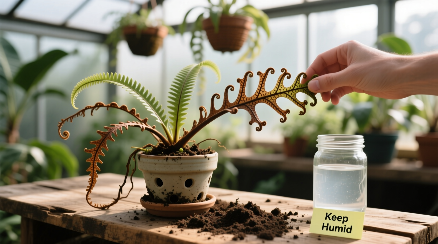 How to Save a Dying Staghorn Fern