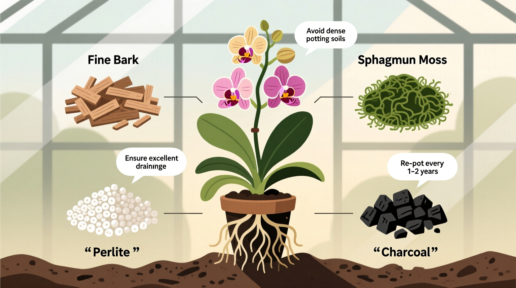 What Soil to Use for Orchids: Best Mixes & Tips