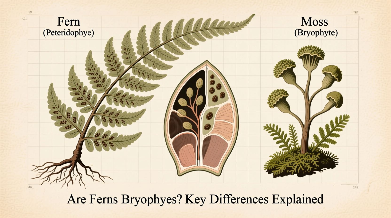 Are Ferns Bryophytes? Key Differences Explained