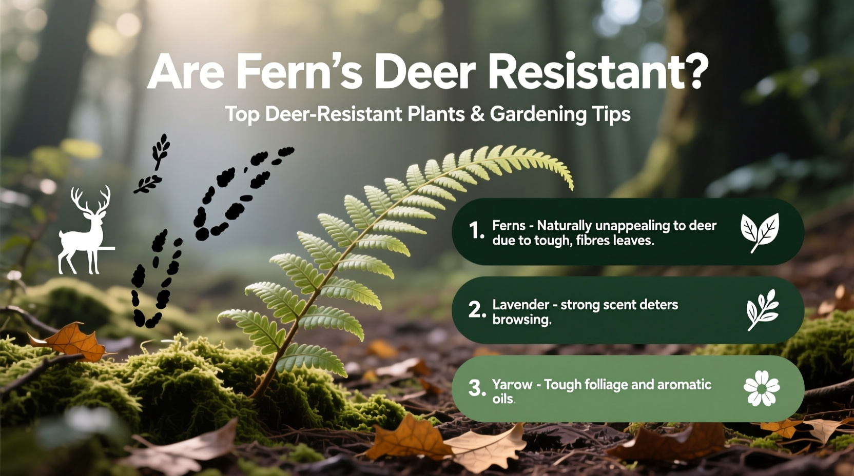 Are Ferns Deer Resistant? Top Plants & Tips